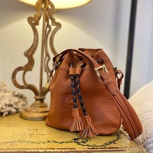 Vintage Dooney and Bourke Drawstring Bucket Bag